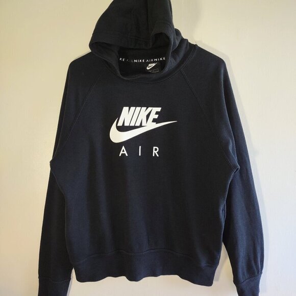 Nike Air Women's Swoosh Call Out Hoodie Sweatshirt Performance Streetwear Large - Picture 4 of 9